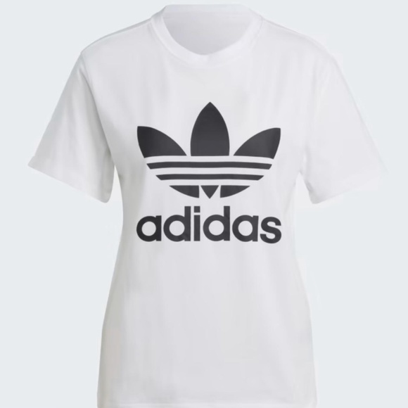 adidas Tops - NEW Adidas logo white tshirt